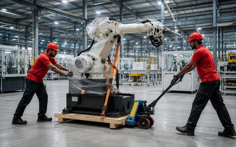 Industrial Robot Shifting